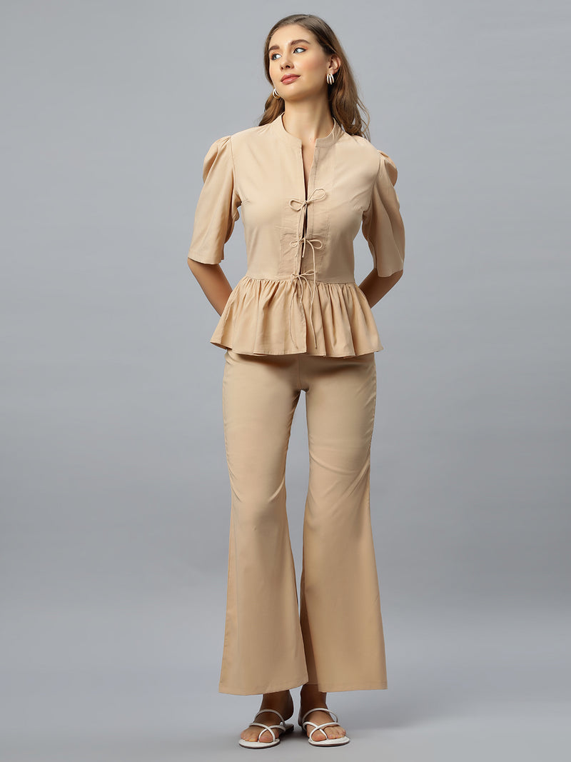 Casablanca Co-ord Set (Beige)