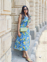 Limoncello Amalfi Print Dress