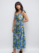 Limoncello Amalfi Print Dress