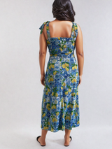 Limoncello Amalfi Print Dress