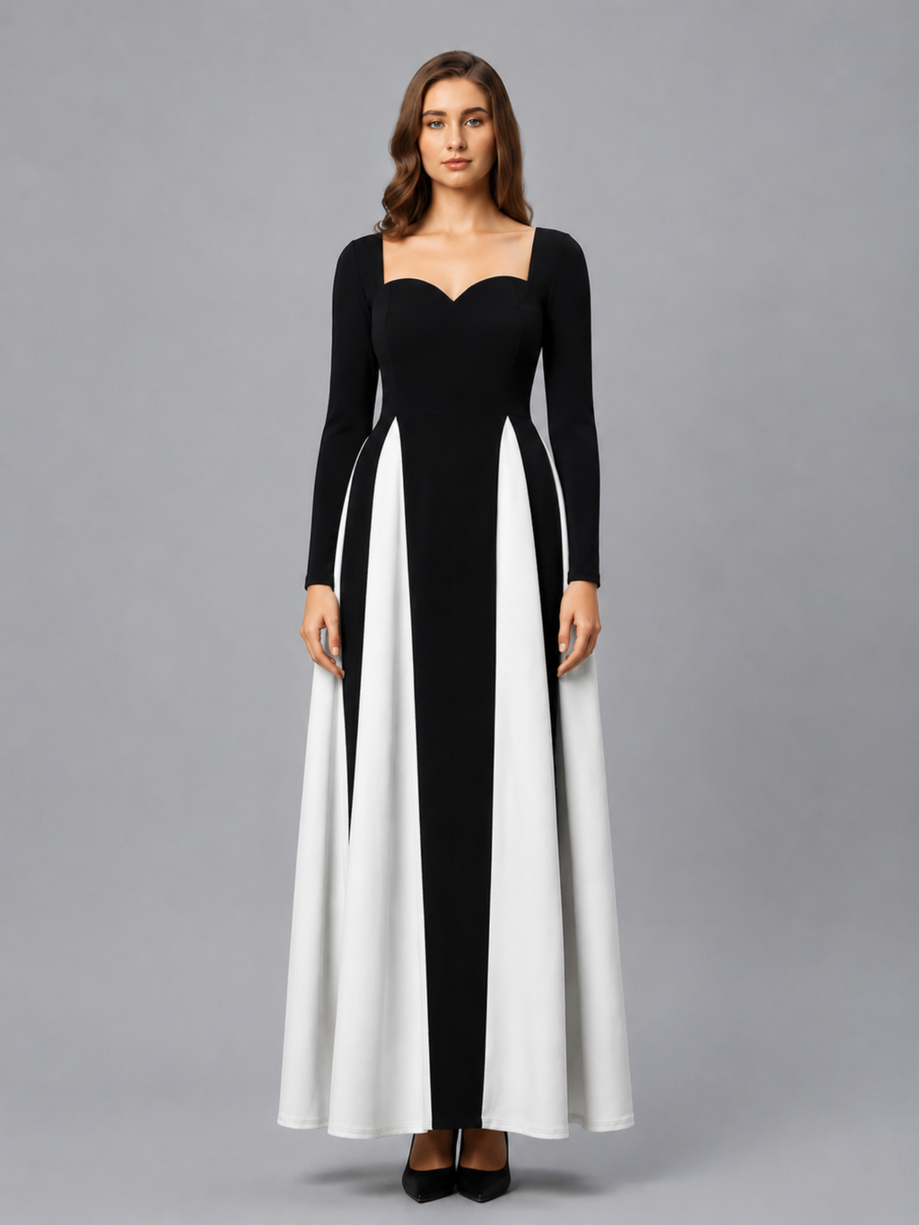 Kelly Maxi Dress with Sleeves