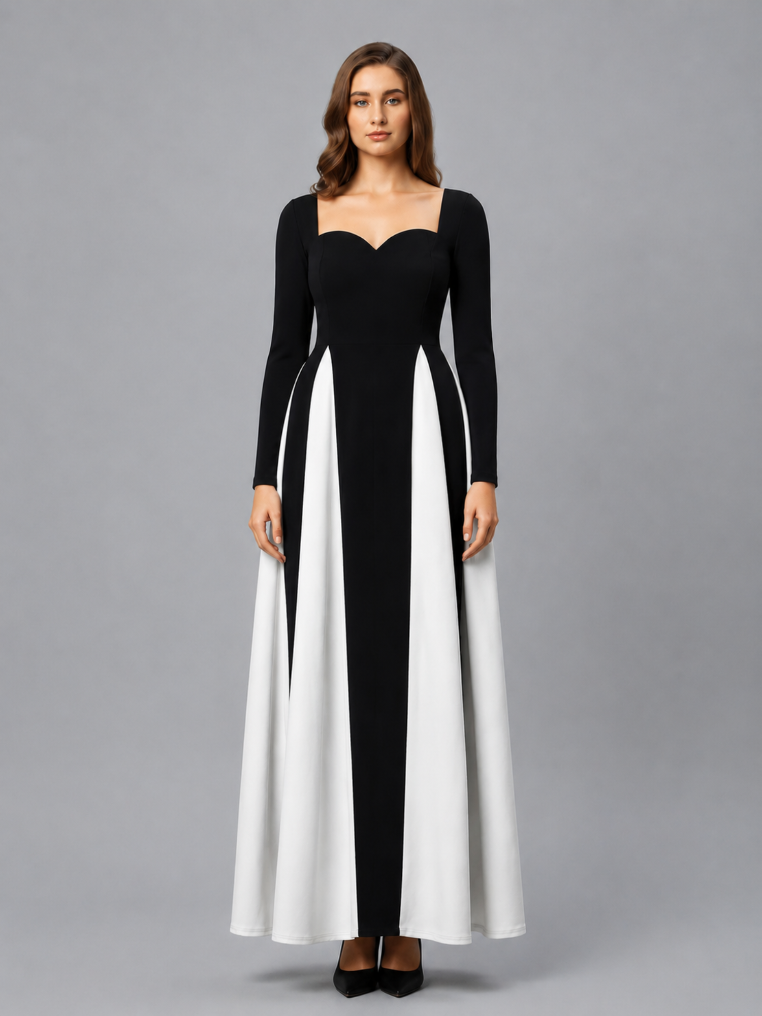 Kelly Maxi Dress with Sleeves